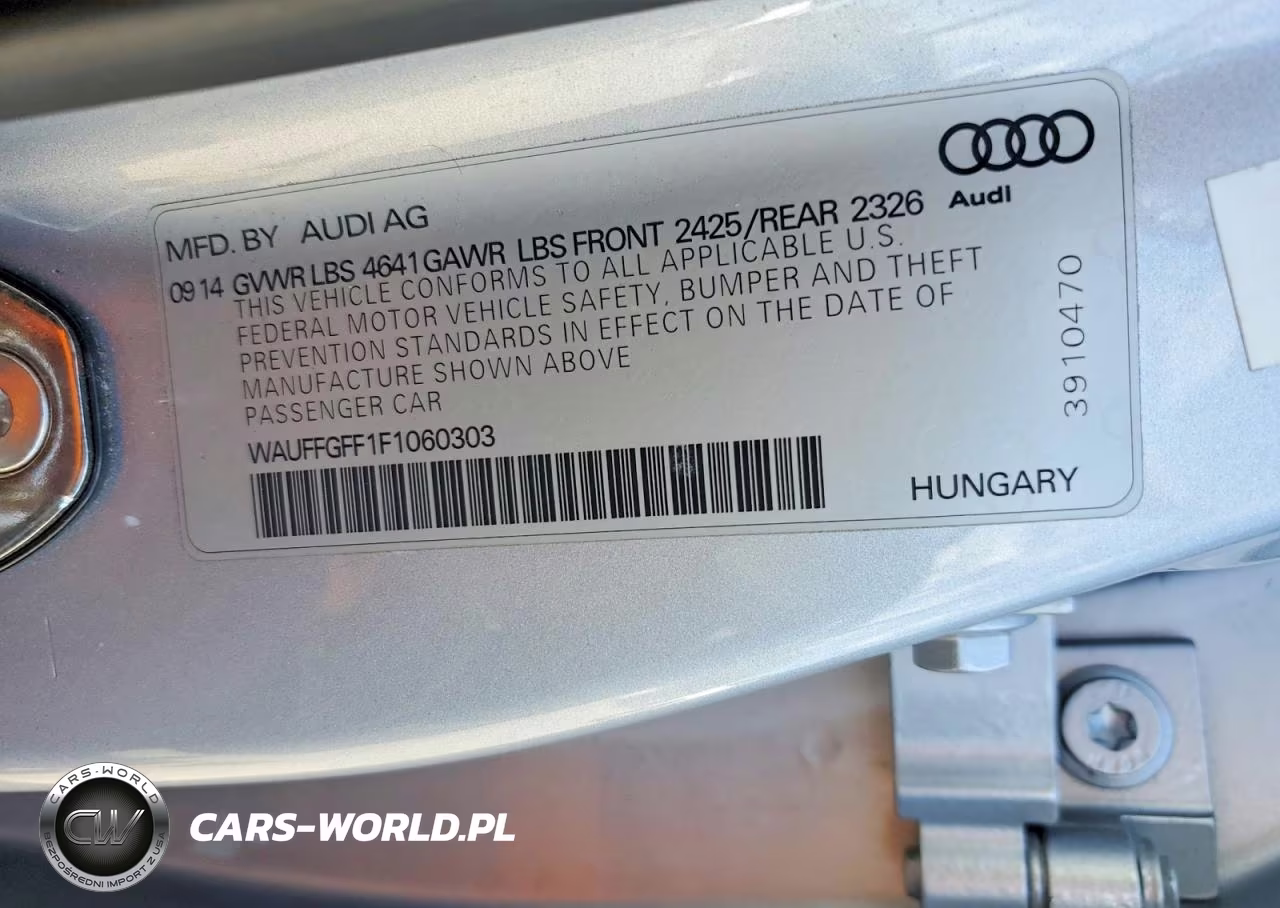 2015 Audi S3 Prestige VIN:WAUFFGFF1F1060303 - 13