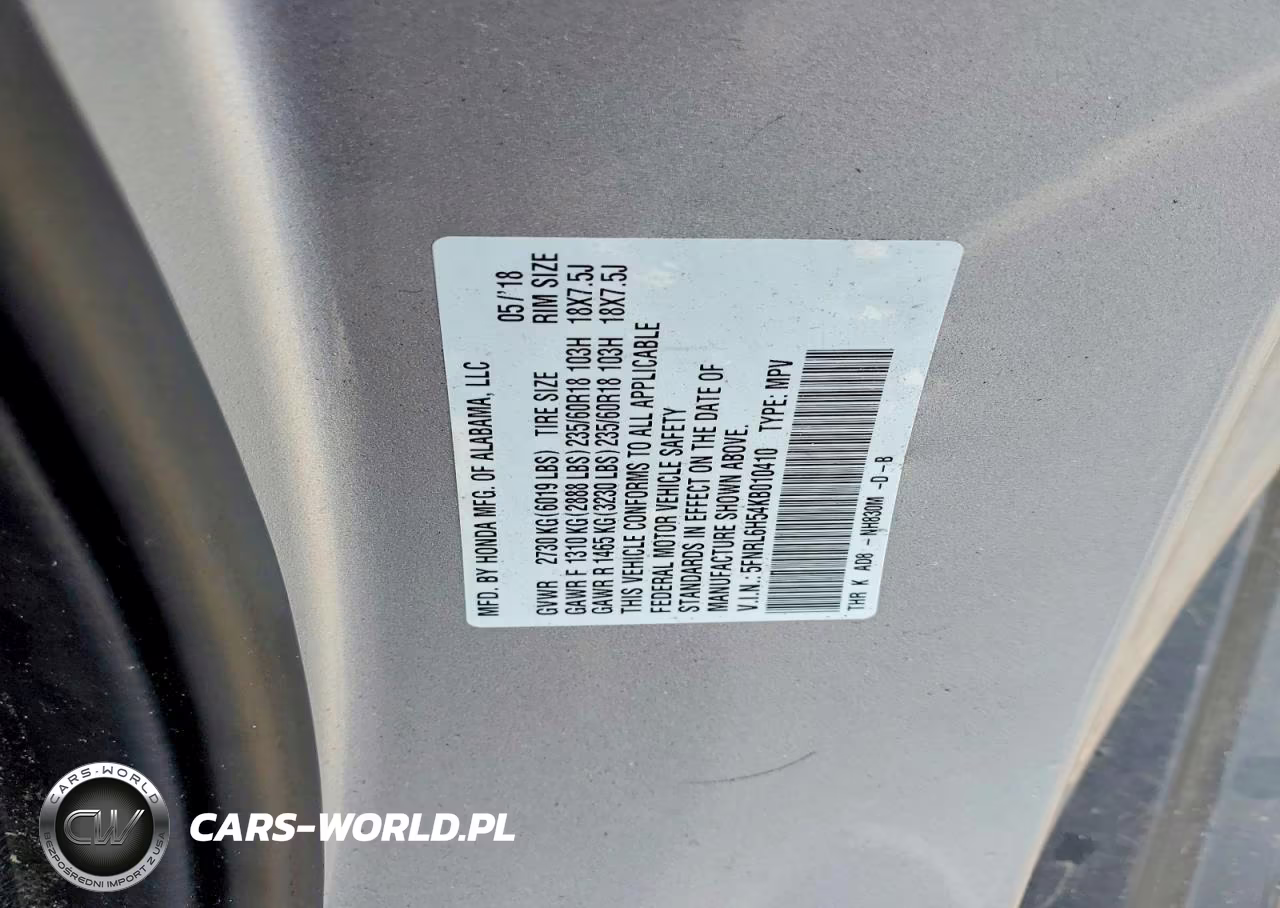 2019 Honda Odyssey Ex VIN:5FNRL6H54KB010410 - 13