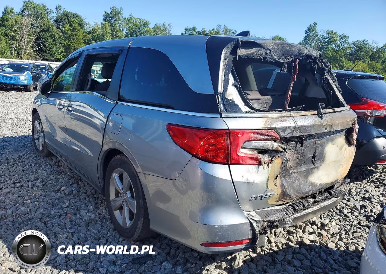 2019 Honda Odyssey Ex VIN:5FNRL6H54KB010410 - 2