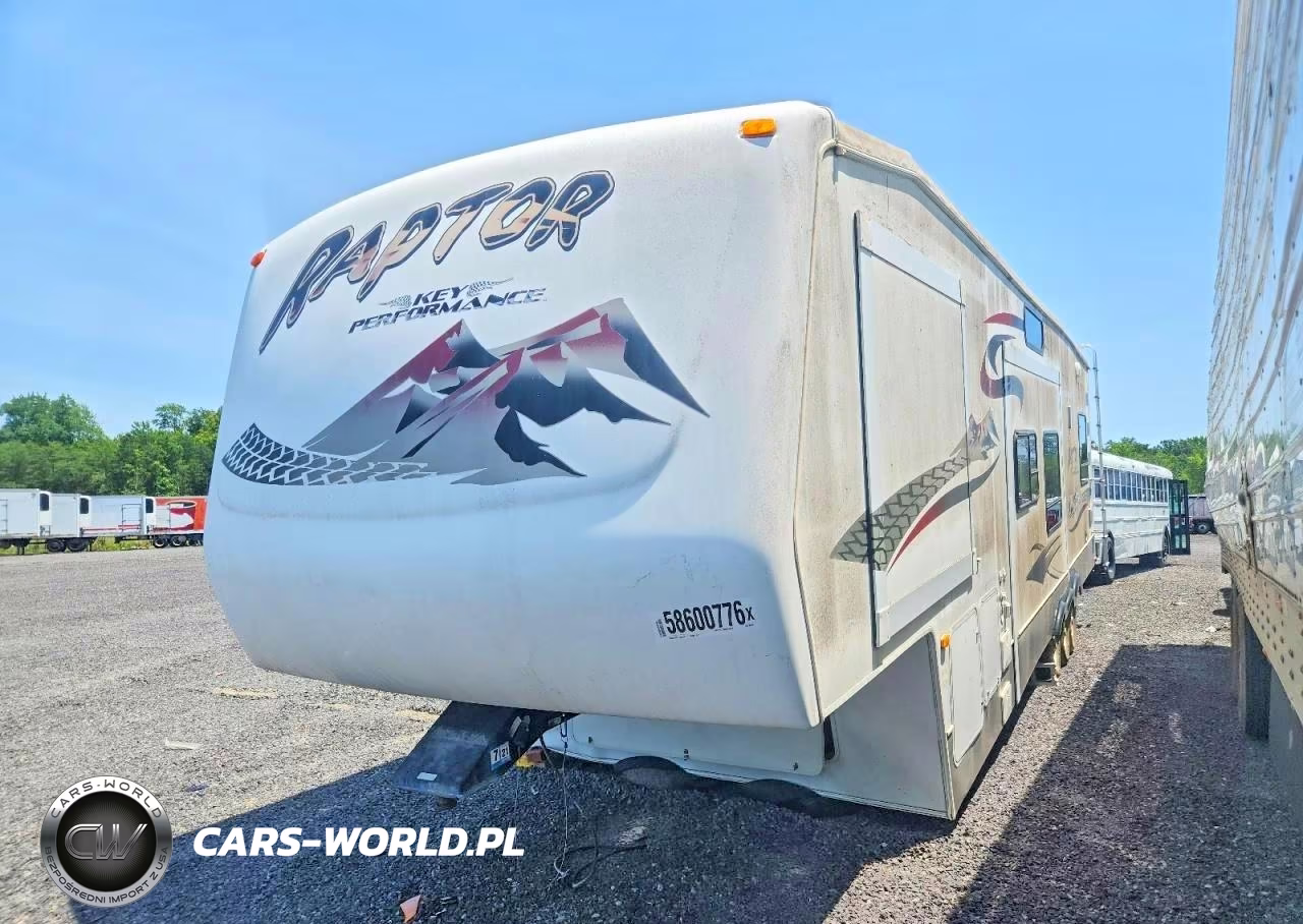 2007 Raptor 5Th Wheel VIN:4YDF360397R802404 - 2