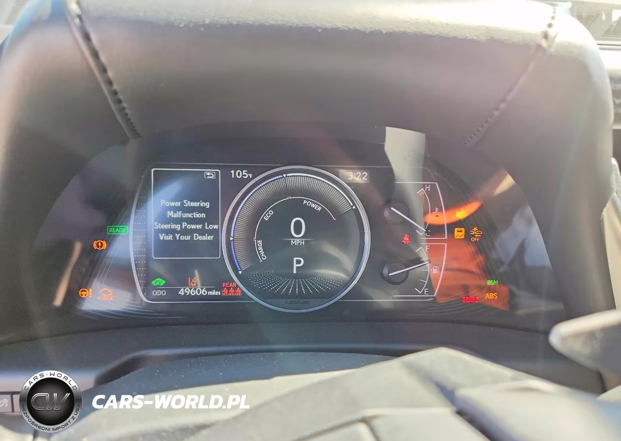 2020 Lexus Es 300H VIN:58AD21B12LU009677 - 9