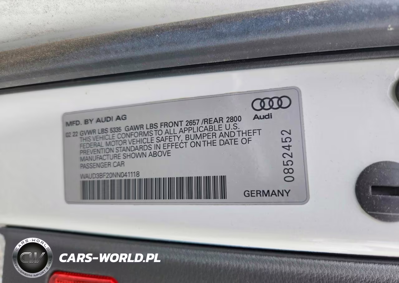 2022 Audi A6 Premium VIN:WAUD3BF20NN041118 - 12