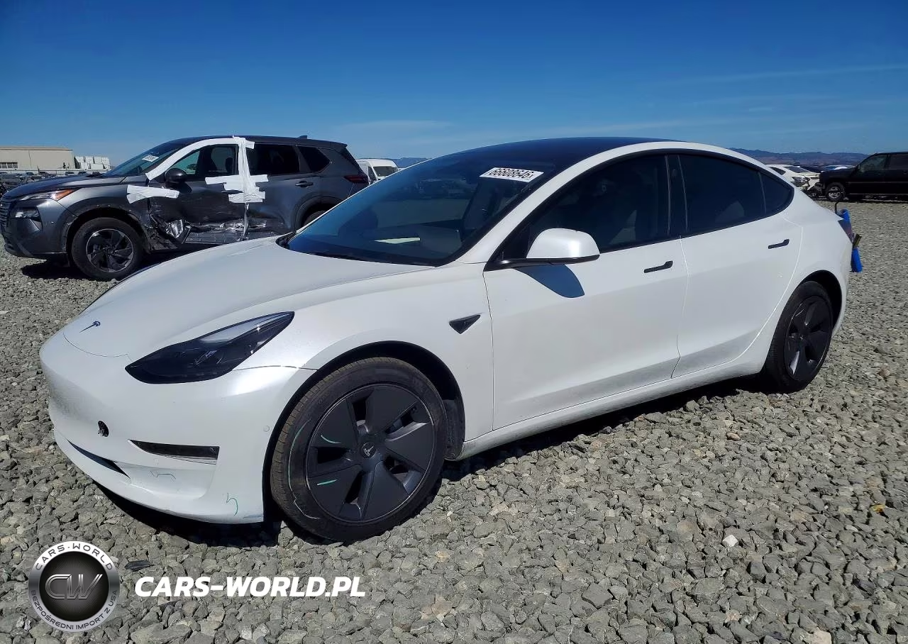 2022 Tesla Model 3 VIN:5YJ3E1EB2NF138792 - 1
