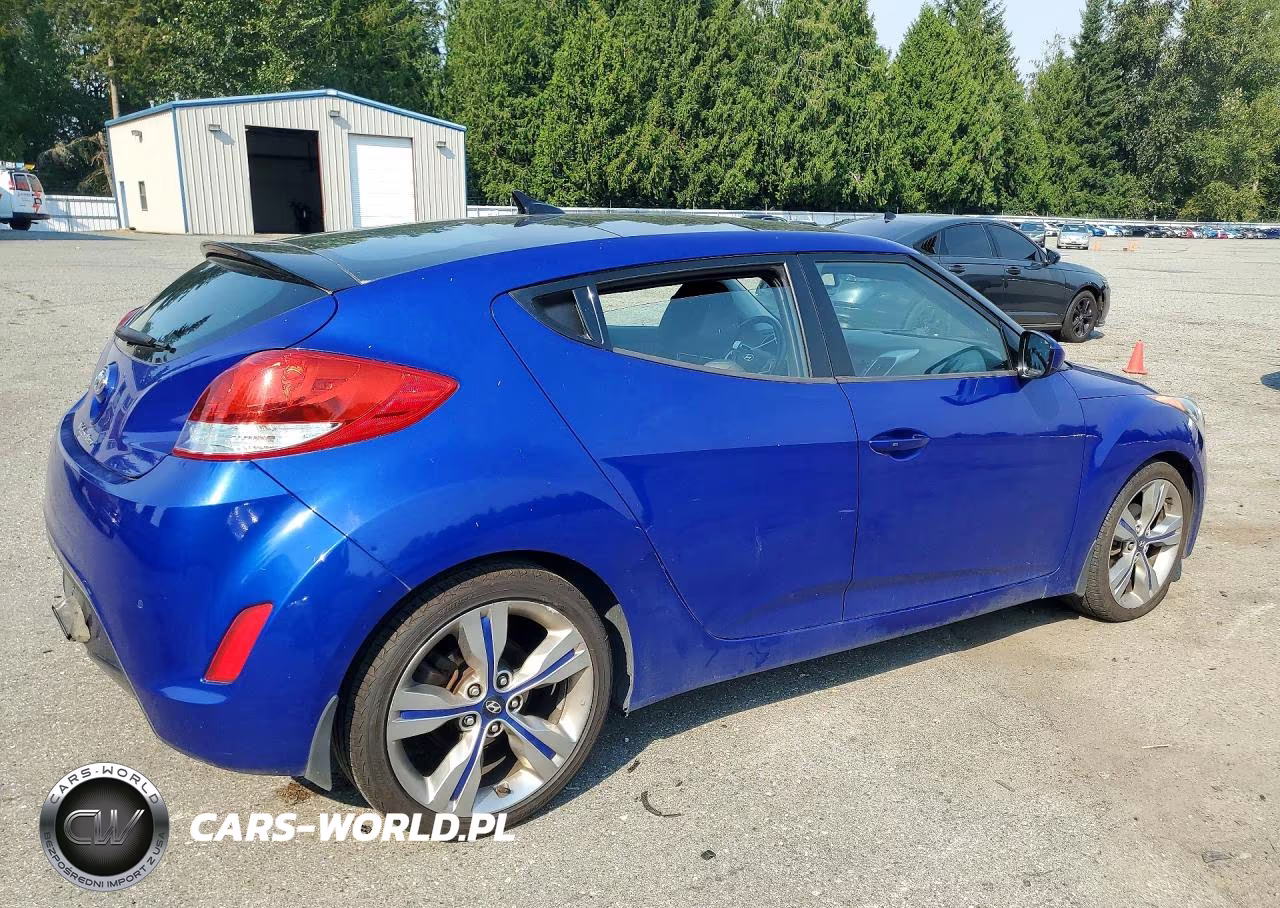 2012 Hyundai Veloster Base VIN:KMHTC6AD2CU046981 - 3