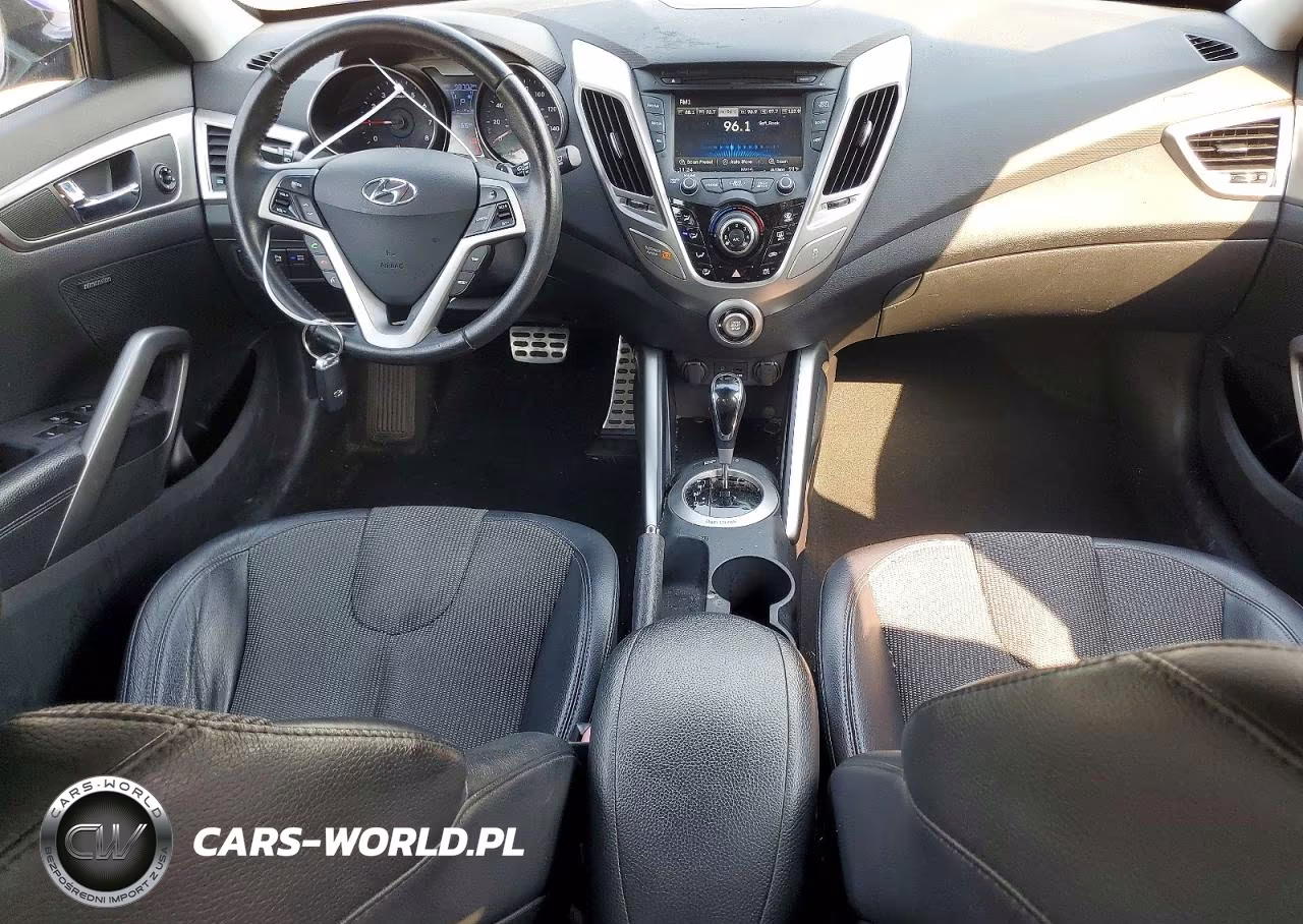 2012 Hyundai Veloster Base VIN:KMHTC6AD2CU046981 - 8