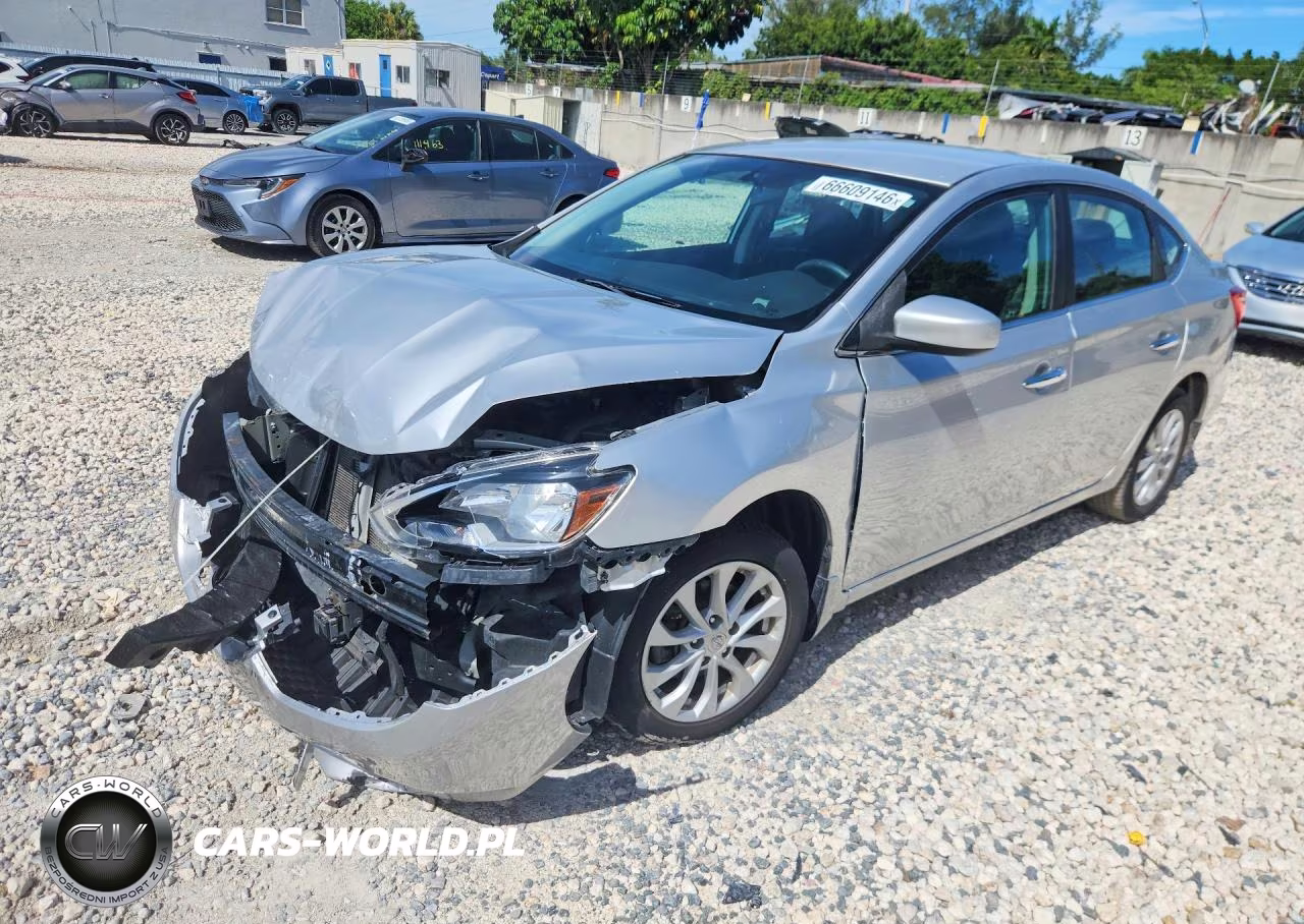 2019 Nissan Sentra Sv VIN:3N1AB7AP1KY235716 - 1