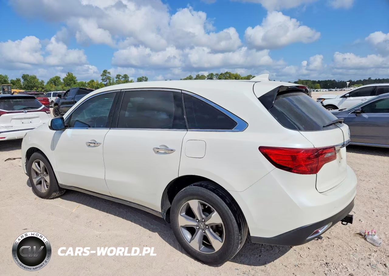2016 Acura Mdx VIN:5FRYD3H25GB020382 - 2