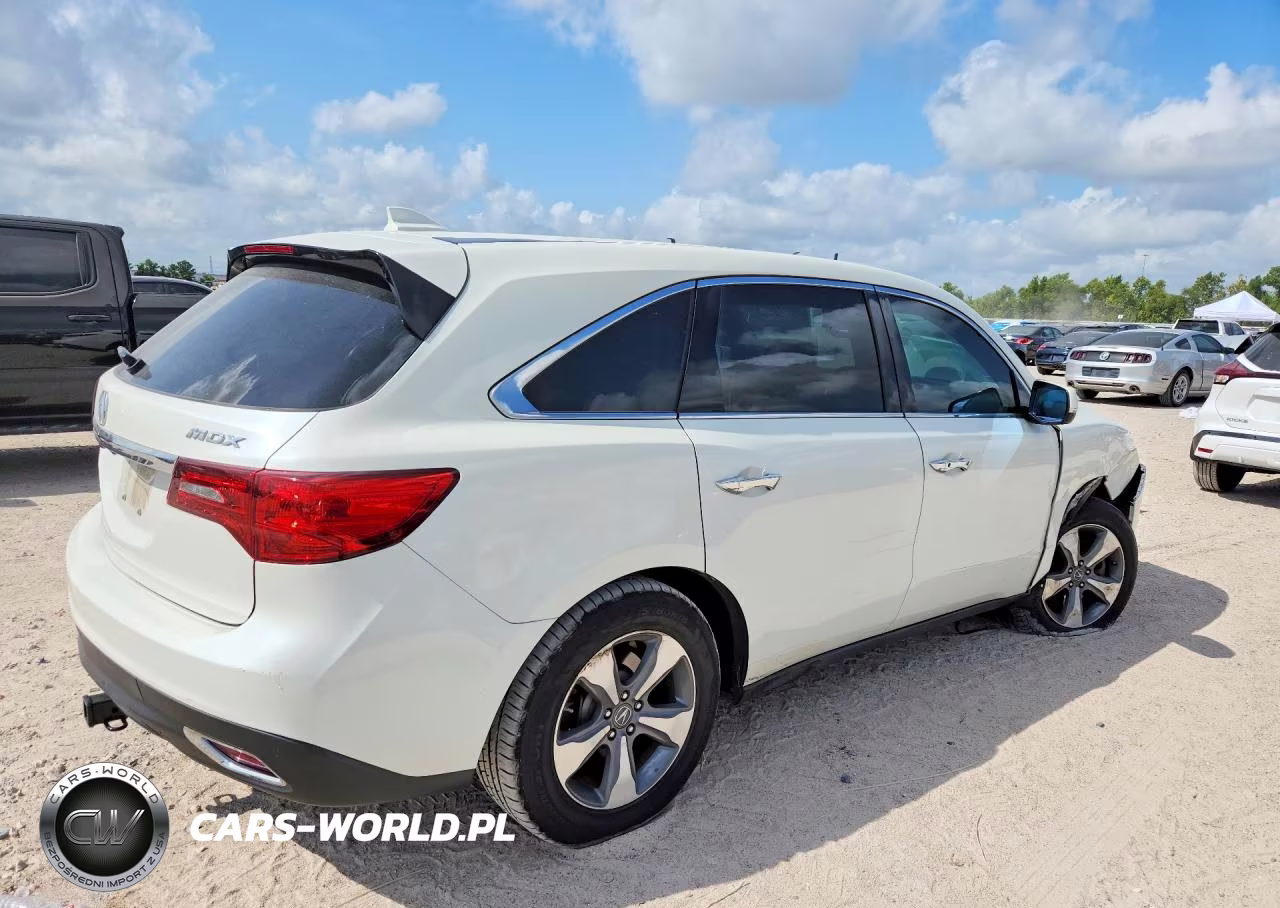2016 Acura Mdx VIN:5FRYD3H25GB020382 - 3
