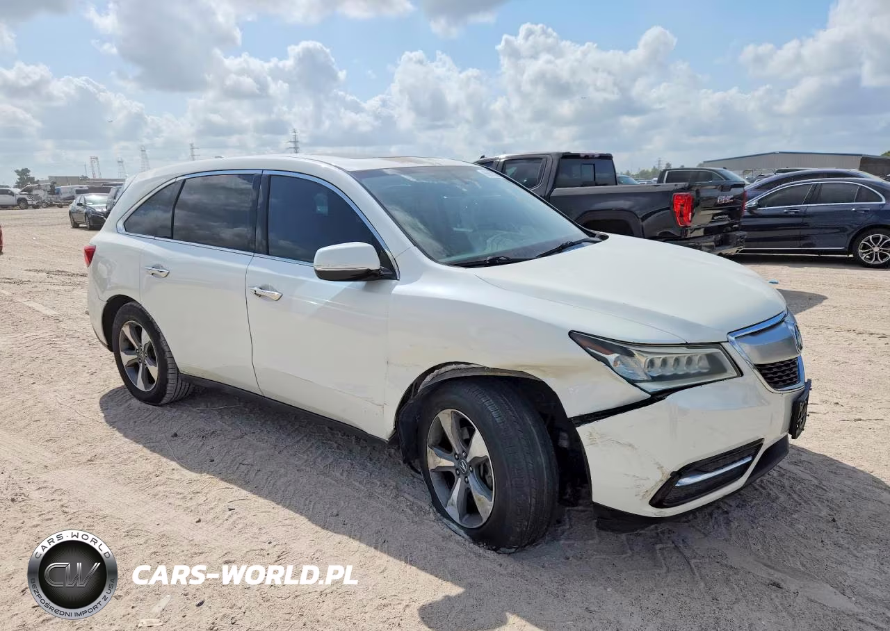 2016 Acura Mdx VIN:5FRYD3H25GB020382 - 4