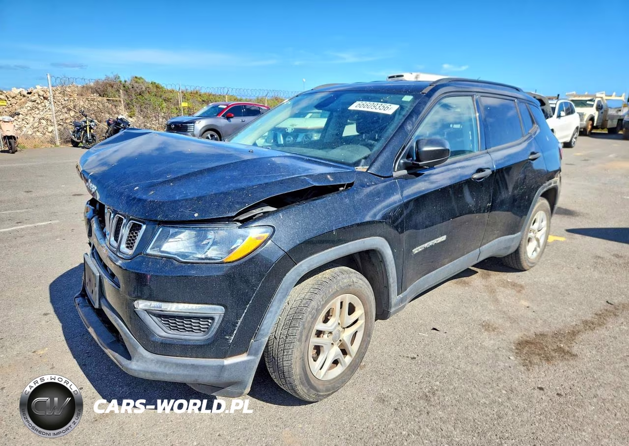 2017 Jeep Compass Sport VIN:3C4NJCAB4HT658214 - 1