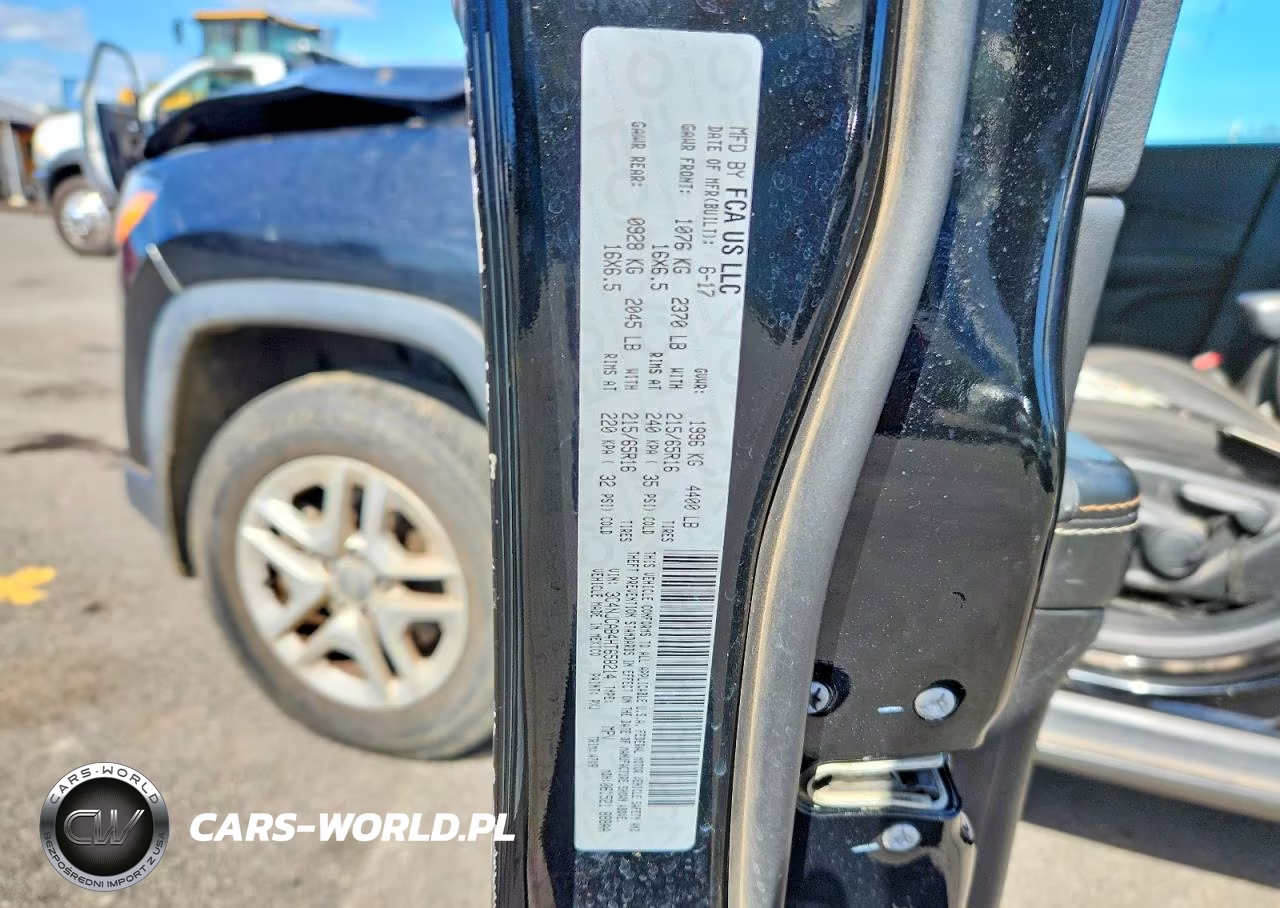 2017 Jeep Compass Sport VIN:3C4NJCAB4HT658214 - 13