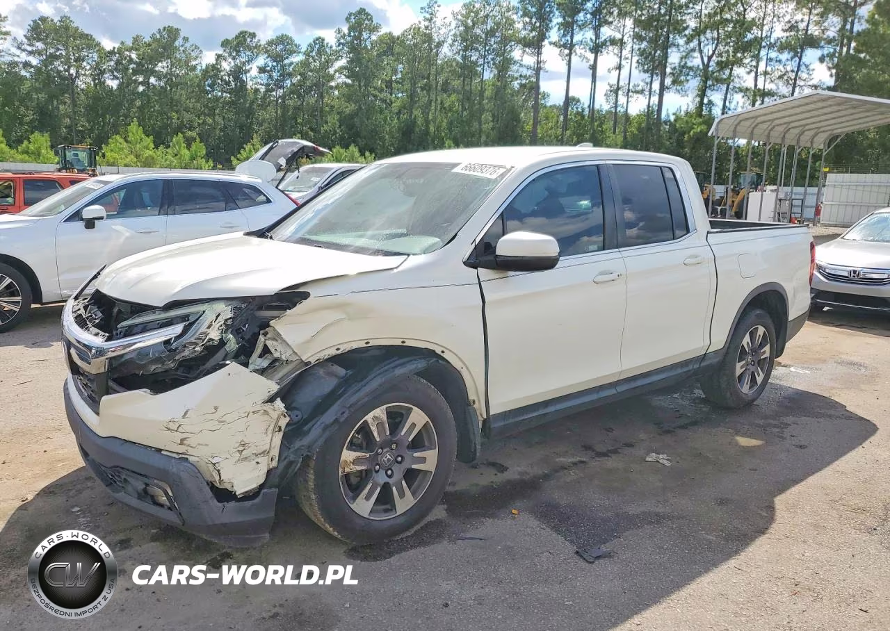 2018 Honda Ridgeline Rtl VIN:5FPYK2F67JB002634 - 1
