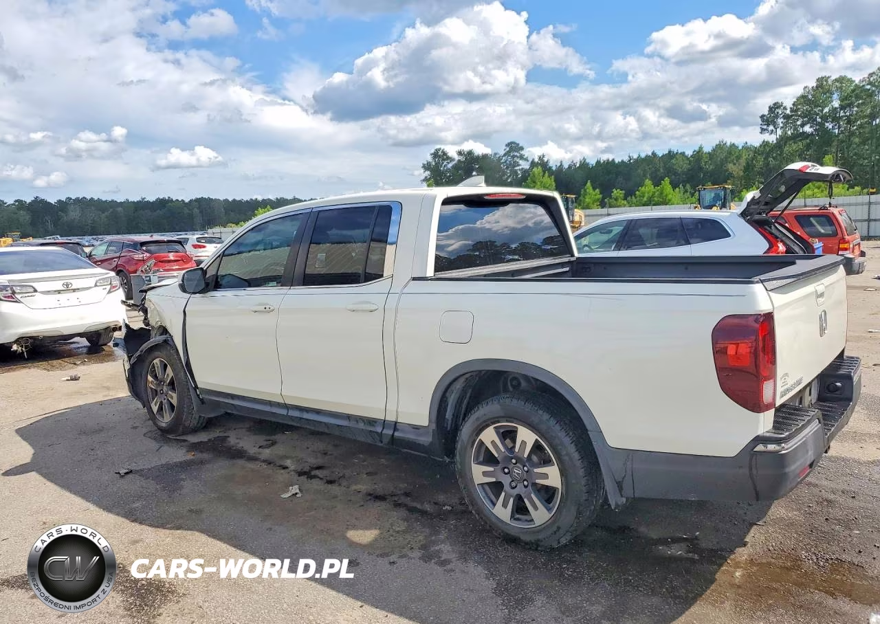 2018 Honda Ridgeline Rtl VIN:5FPYK2F67JB002634 - 2