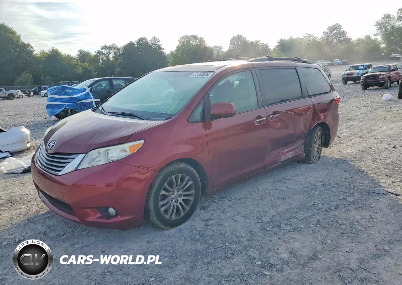 2015 Toyota Sienna Xle Premium 8-Passenger VIN:5TDYK3DC4FS569944 - 1
