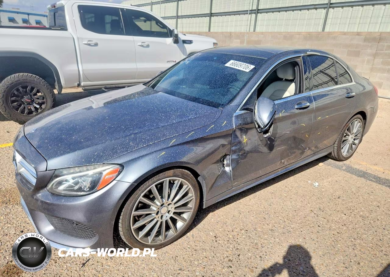 2017 Mercedes-Benz C 300 VIN:55SWF4JB4HU185049 - 1