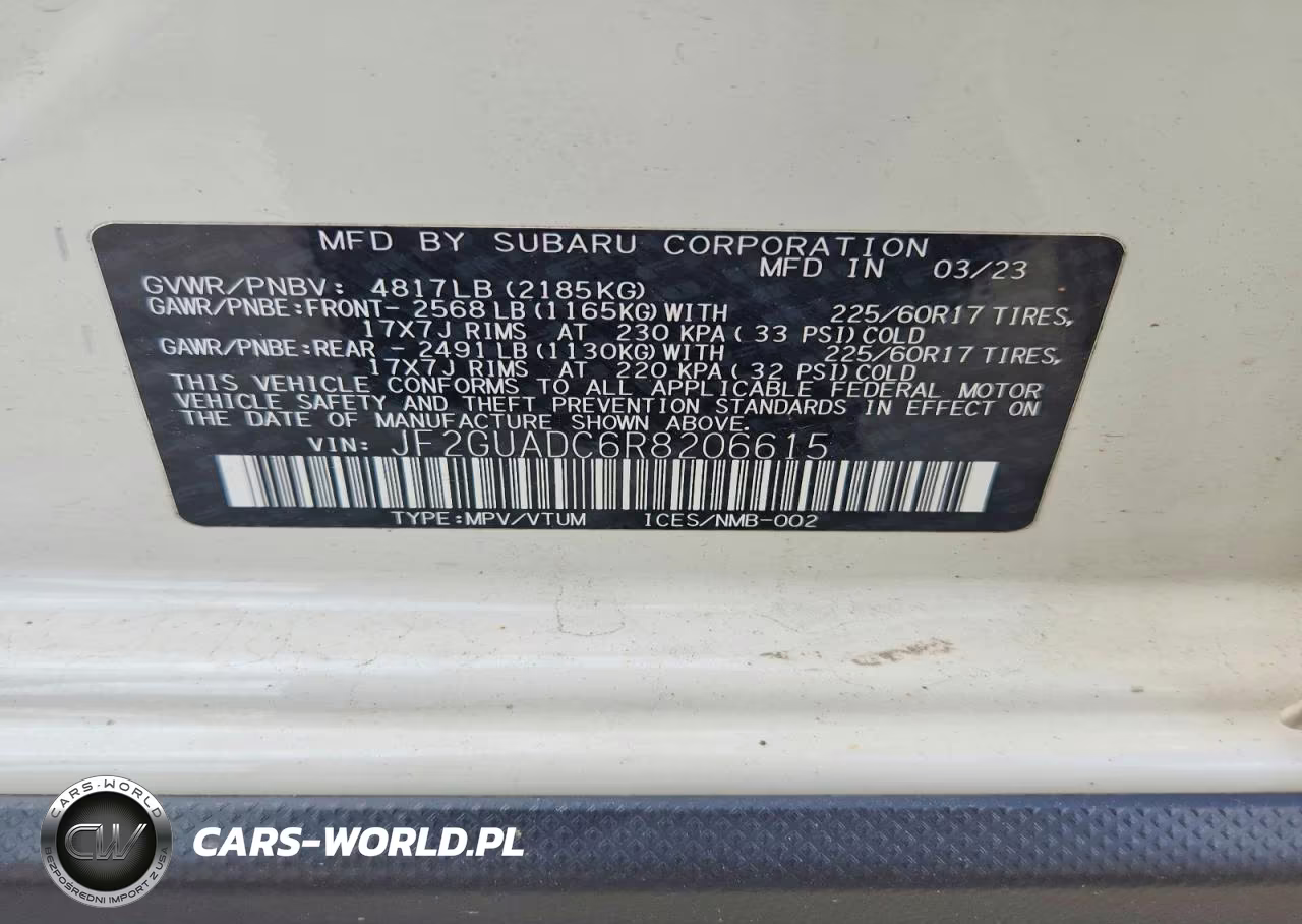 2024 Subaru Crosstrek Premium VIN:JF2GUADC6R8206615 - 13