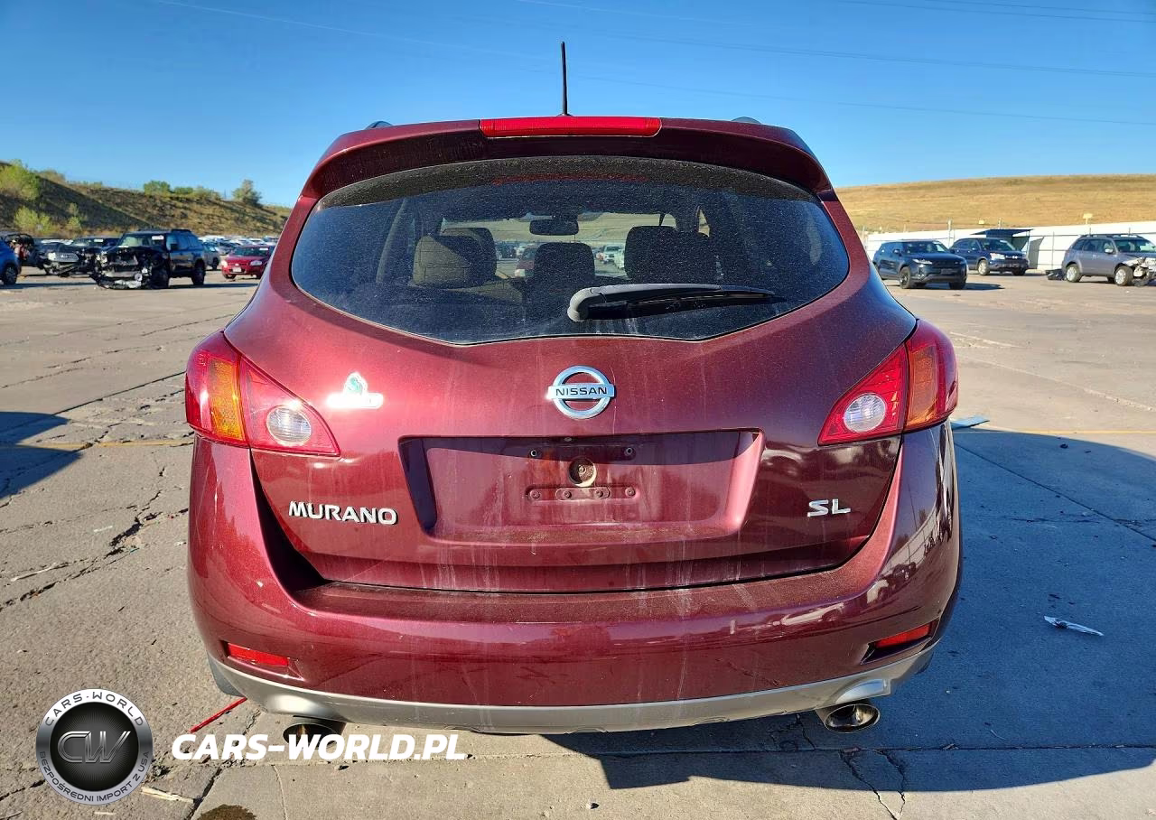 2009 Nissan Murano S VIN:JN8AZ18U39W018921 - 6