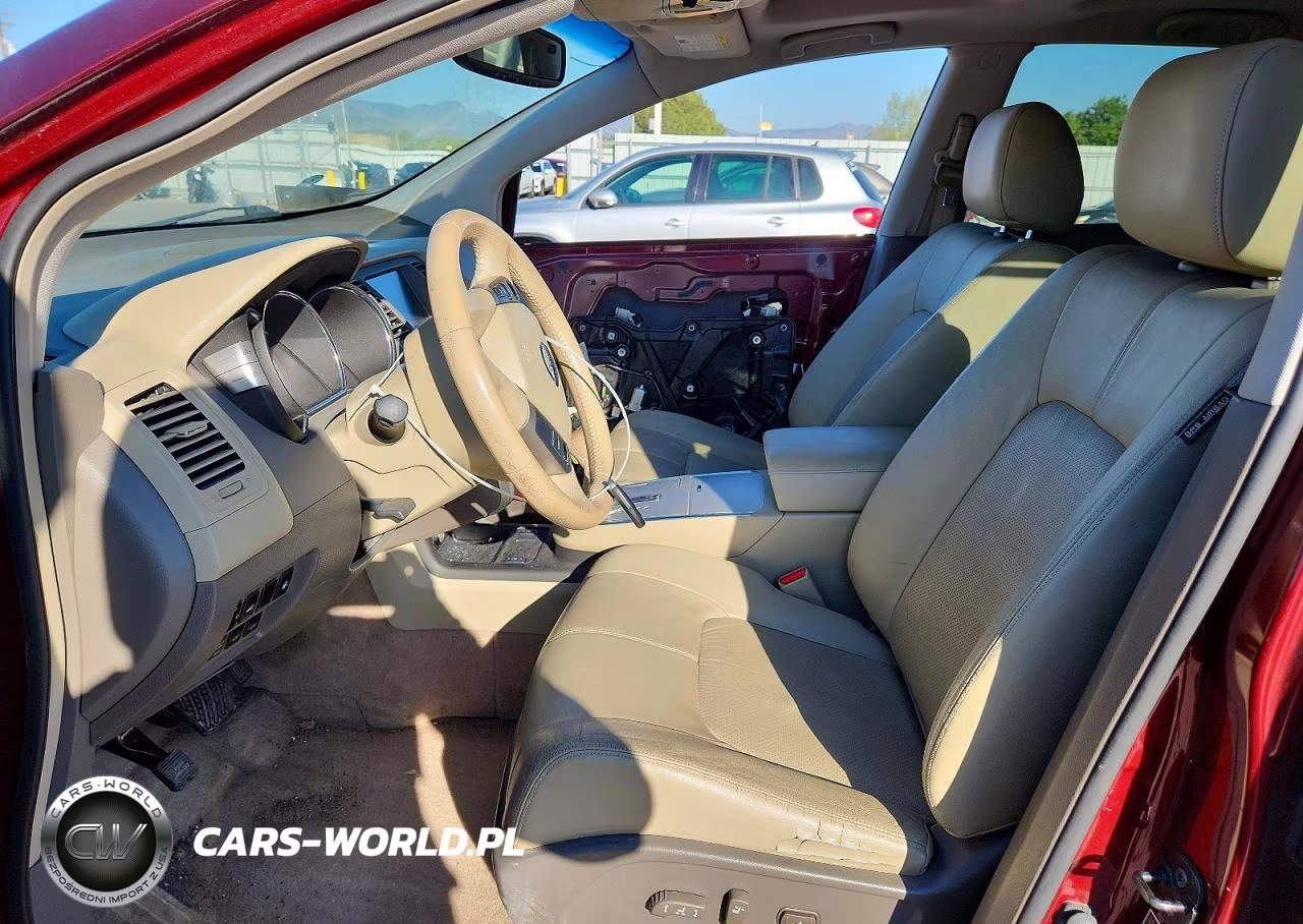 2009 Nissan Murano S VIN:JN8AZ18U39W018921 - 7