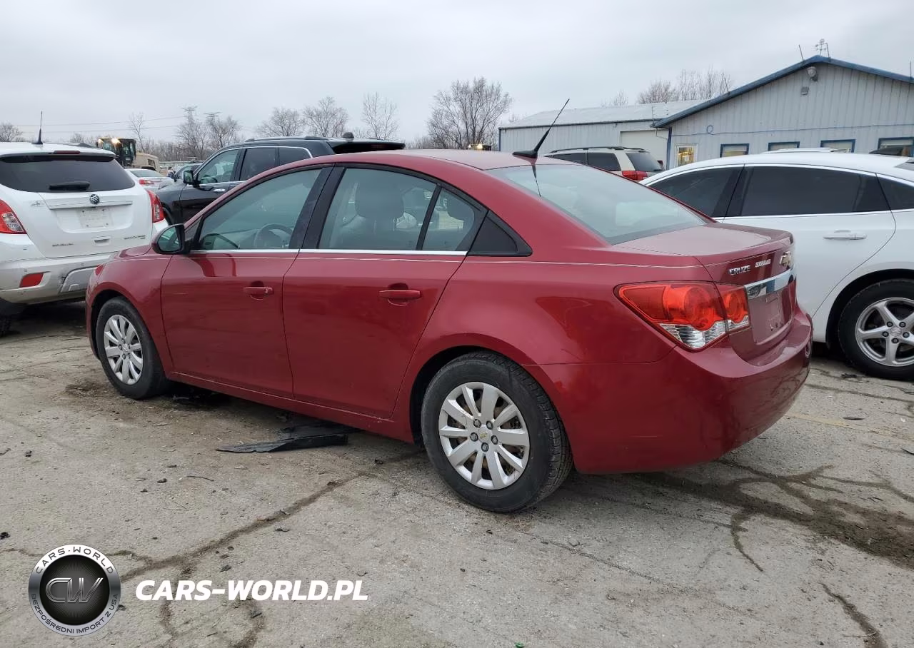 2011 Chevrolet Cruze Lt VIN:1G1PF5S92B7201262 - 2