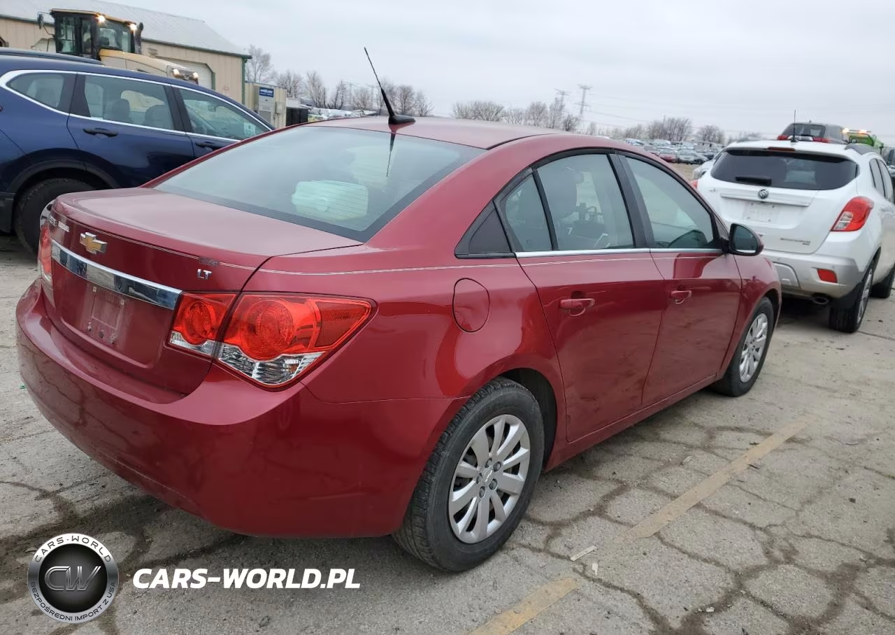 2011 Chevrolet Cruze Lt VIN:1G1PF5S92B7201262 - 3