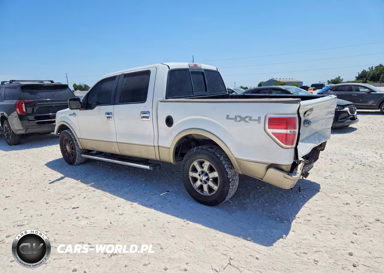 2009 Ford F150 Supercrew VIN:1FTPW14VX9KC91567 - 2