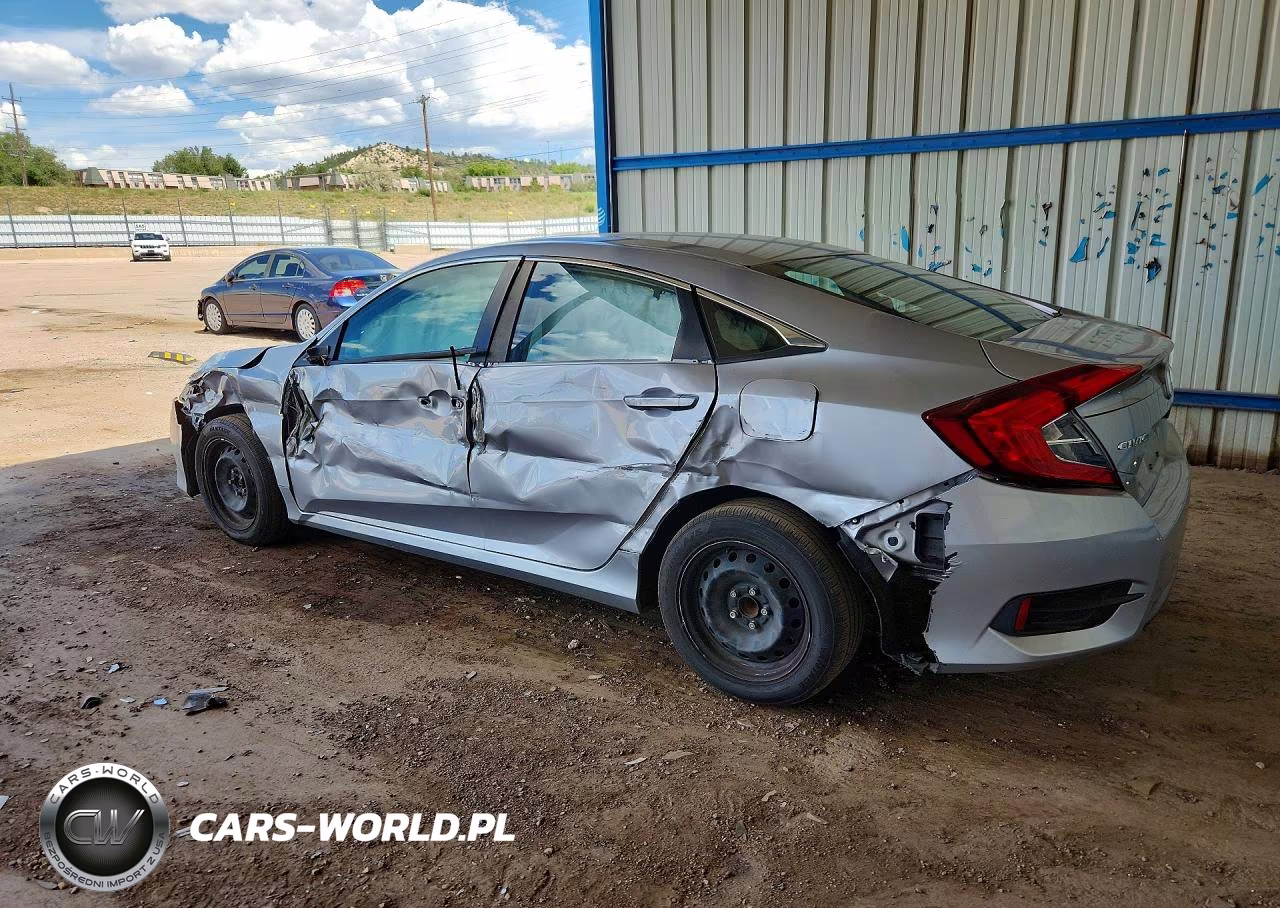 2016 Honda Civic Lx VIN:19XFC2F55GE008158 - 2