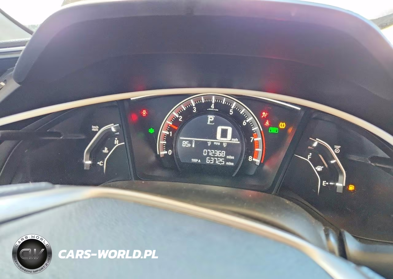 2016 Honda Civic Lx VIN:19XFC2F55GE008158 - 9