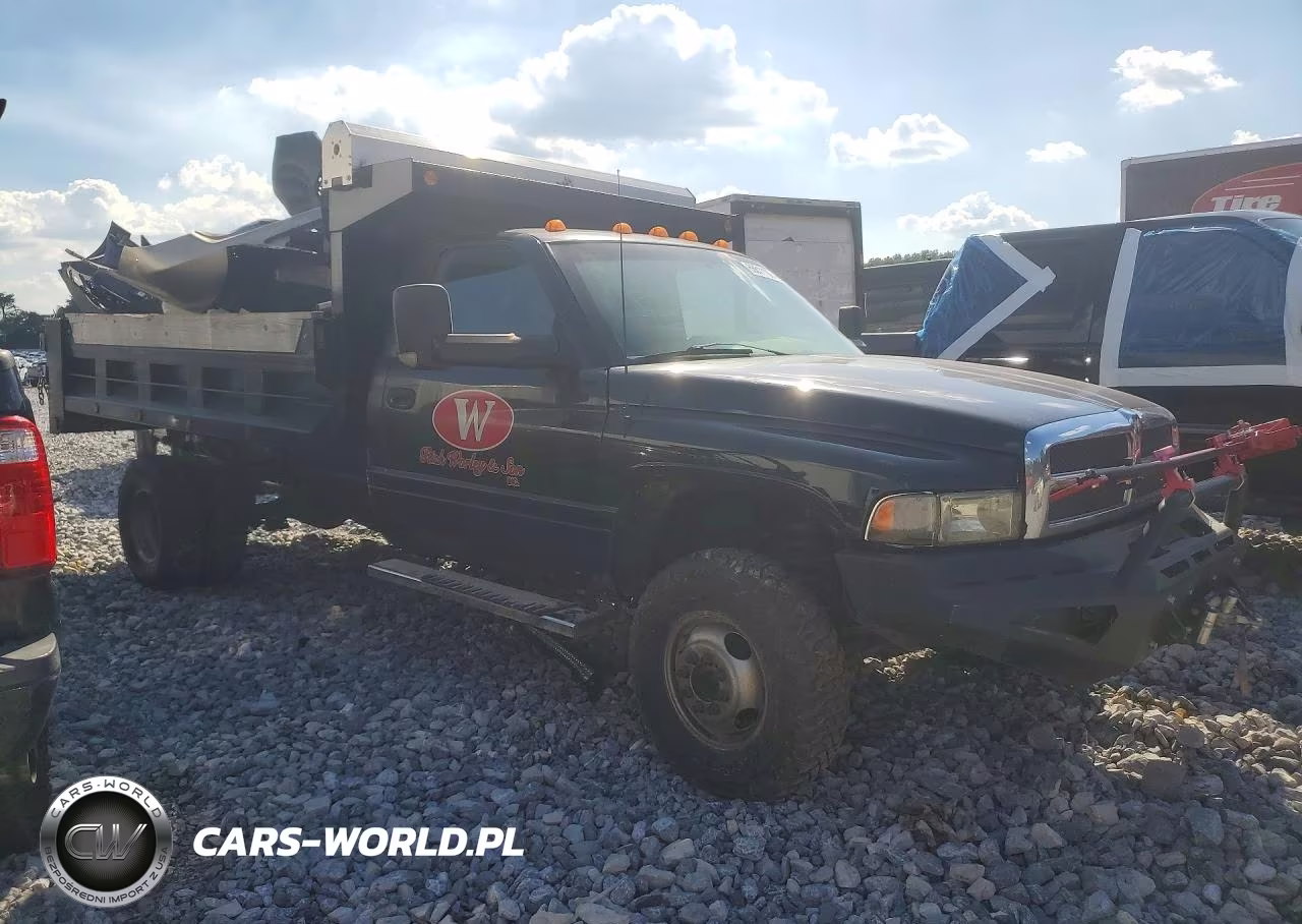 1997 Dodge Ram Chassis Cab Dump Truck VIN:1B6MF36D2VJ555386 - 4