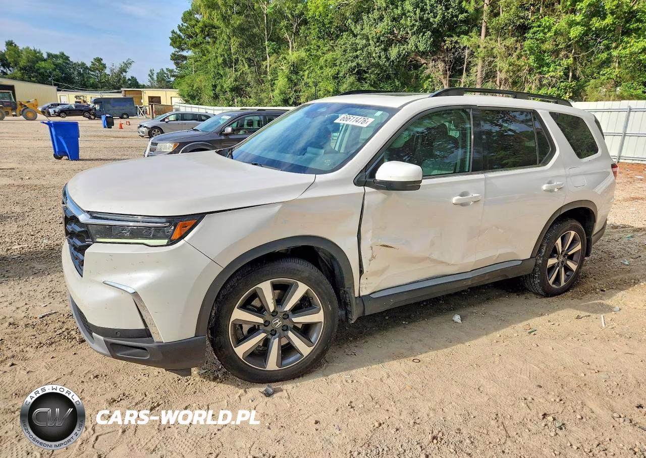 2025 Honda Pilot Touring VIN:5FNYG1H72SB099866 - 1