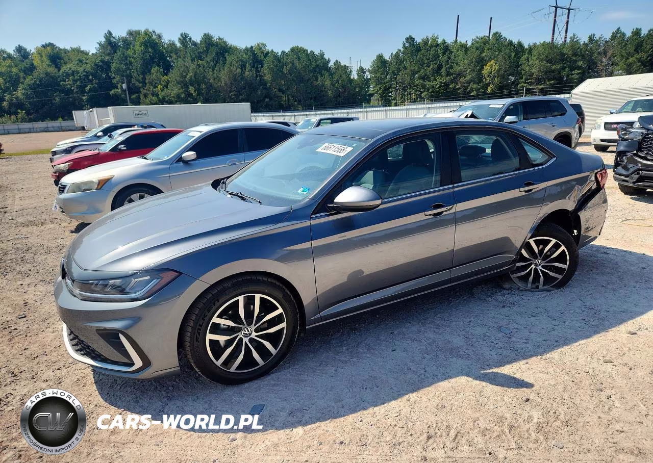 2025 Volkswagen Jetta Se VIN:3VW7X7BU1SM013419 - 1