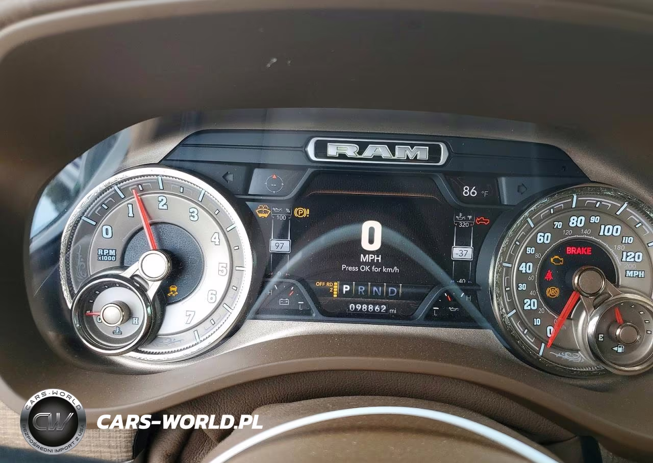 2019 Ram 1500 Longhorn VIN:1C6SRFKT1KN634469 - 9