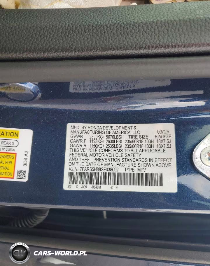 2025 Honda Cr-V Sport-L VIN:7FARS5H88SE038092 - 13