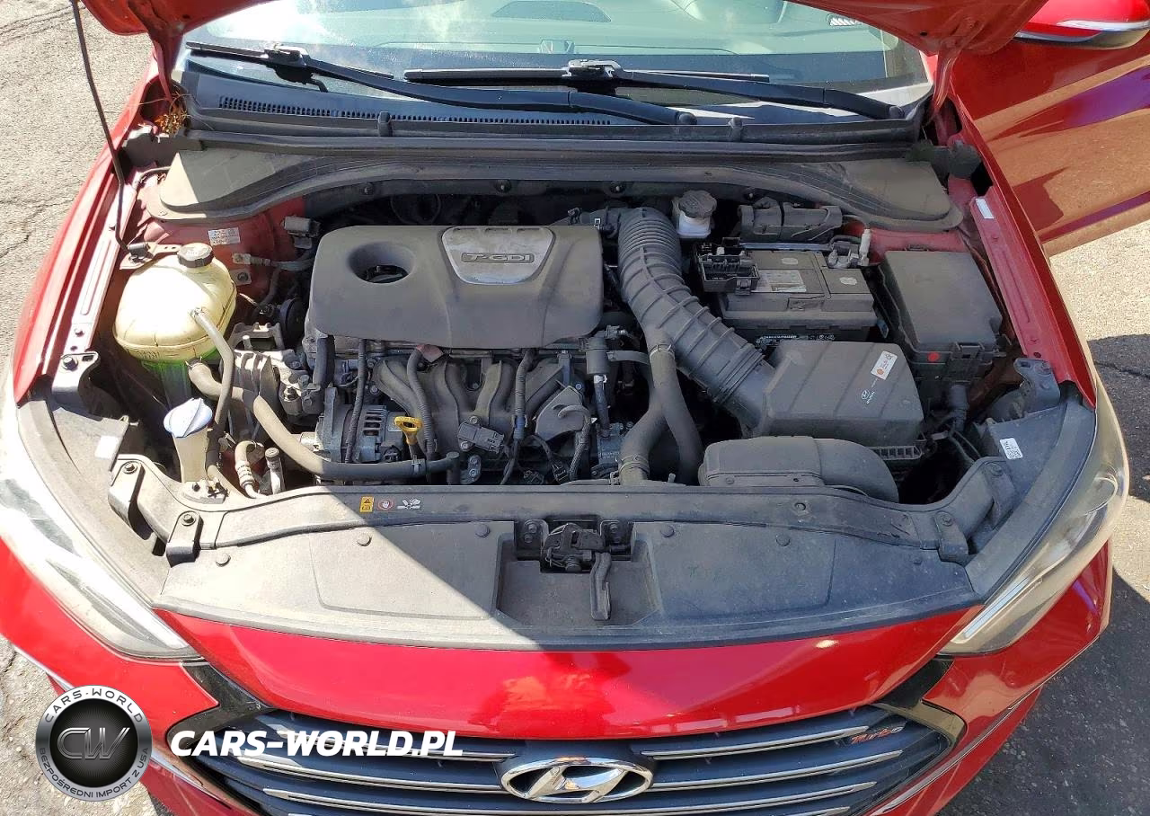 2017 Hyundai Elantra Sport VIN:KMHD04LB6HU328903 - 11