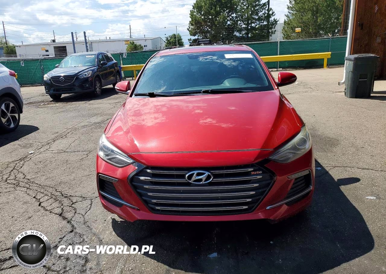 2017 Hyundai Elantra Sport VIN:KMHD04LB6HU328903 - 5