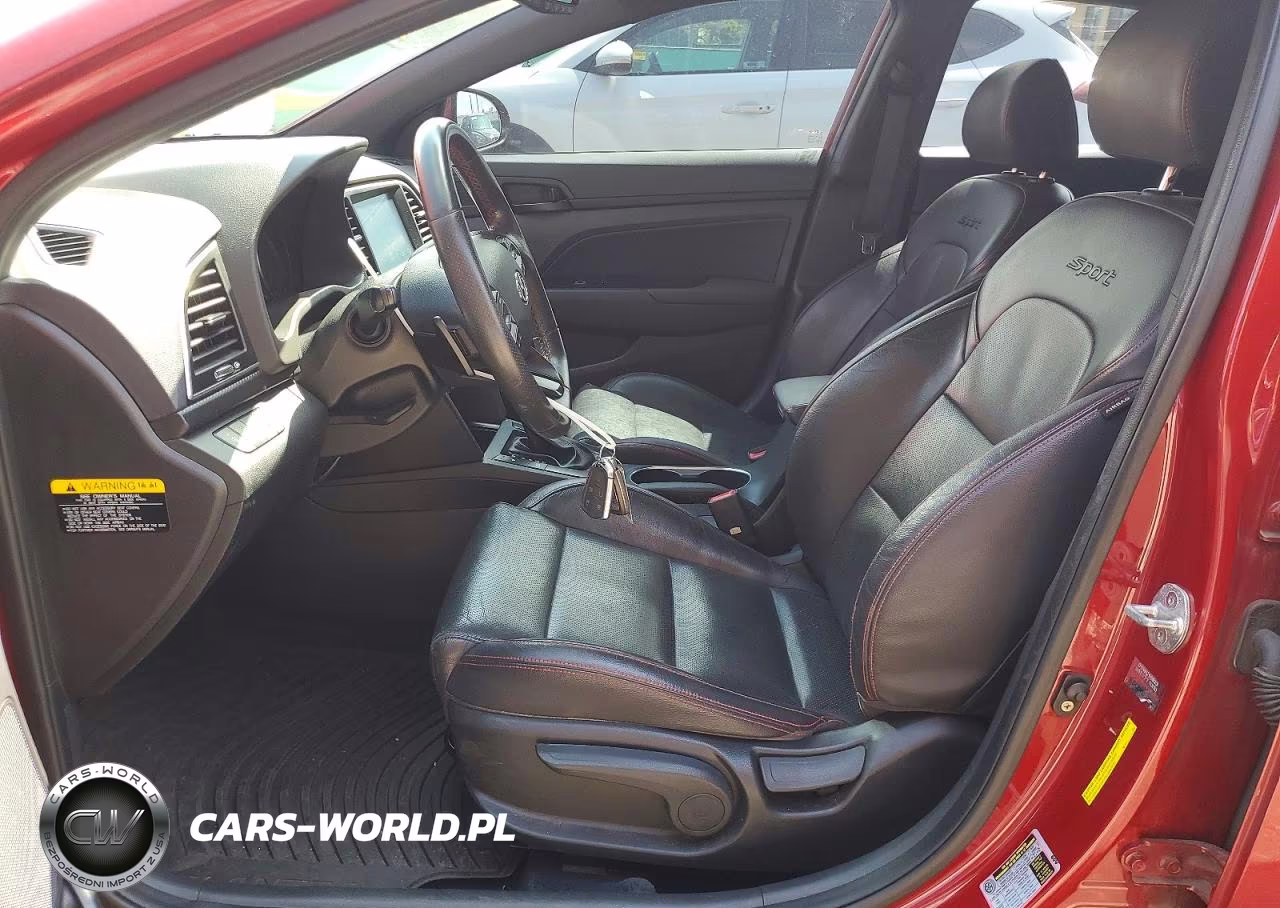 2017 Hyundai Elantra Sport VIN:KMHD04LB6HU328903 - 7