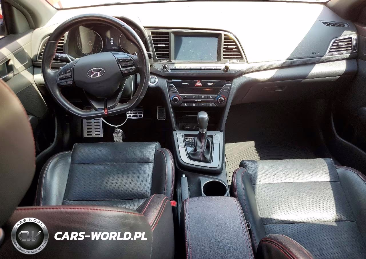 2017 Hyundai Elantra Sport VIN:KMHD04LB6HU328903 - 8
