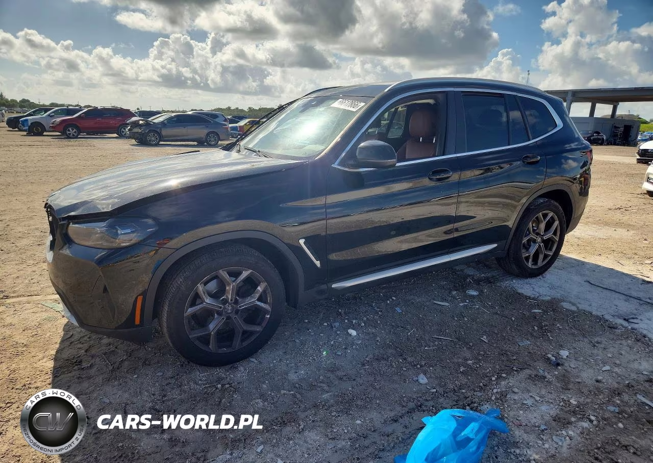 2022 BMW X3 Sdrive30I VIN:5UX43DP00N9K48627 - 1