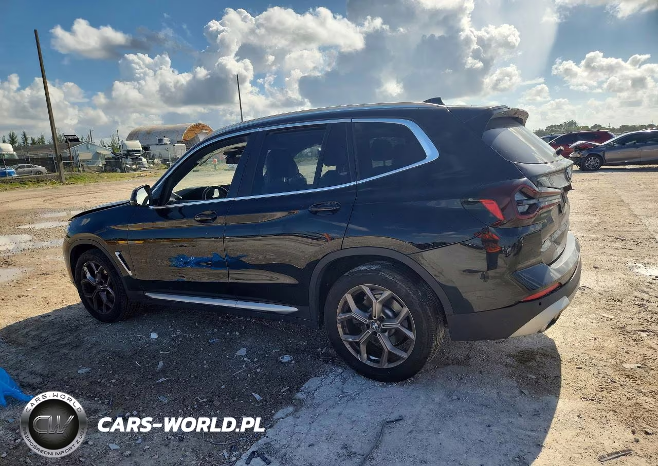 2022 BMW X3 Sdrive30I VIN:5UX43DP00N9K48627 - 2
