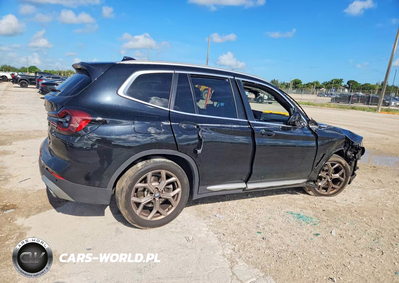 2022 BMW X3 Sdrive30I VIN:5UX43DP00N9K48627 - 3