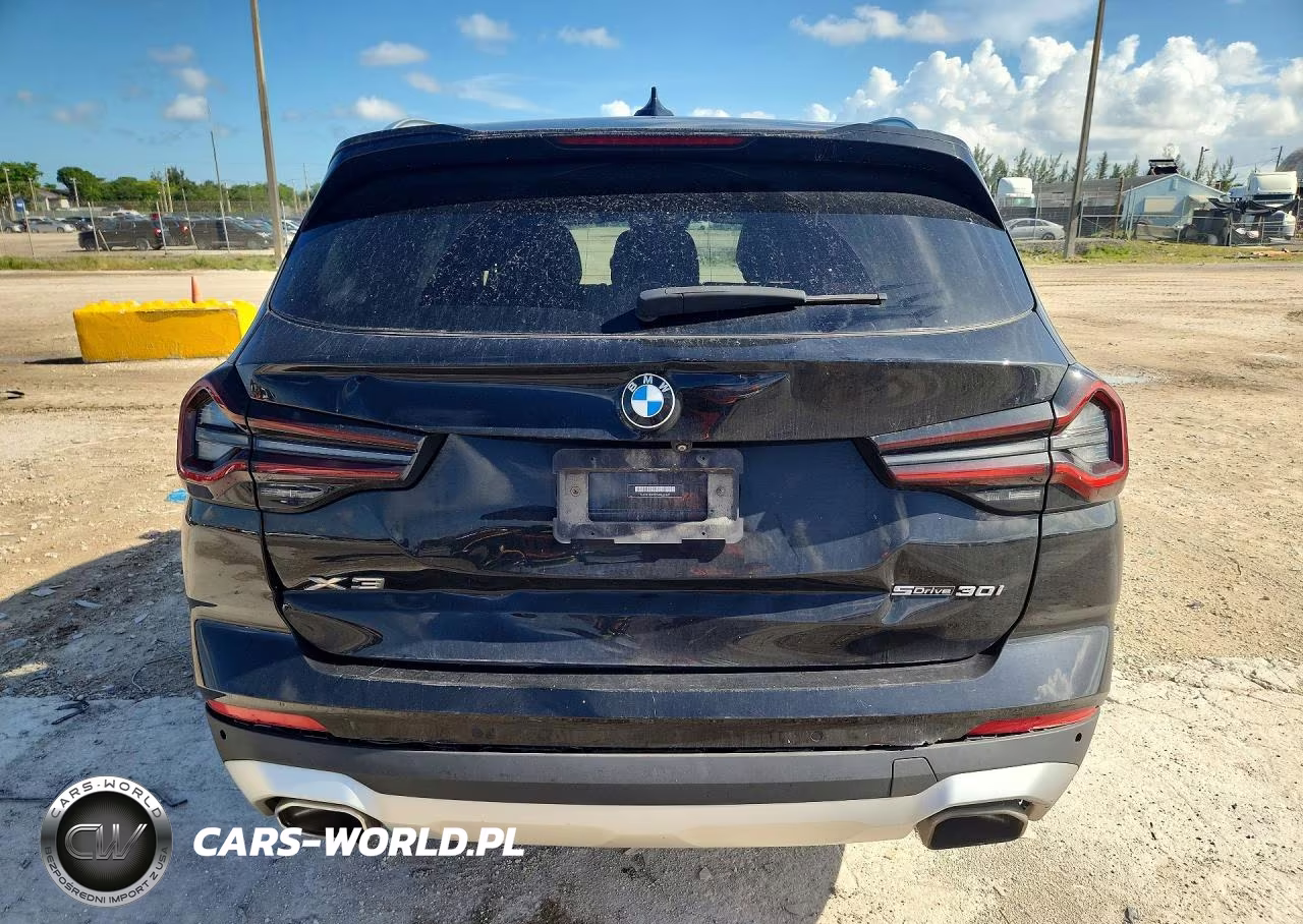 2022 BMW X3 Sdrive30I VIN:5UX43DP00N9K48627 - 6