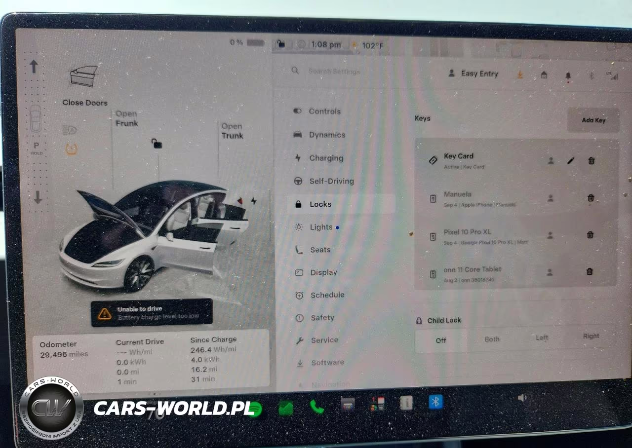 2024 Tesla Model 3 VIN:5YJ3E1EA6RF872042 - 9