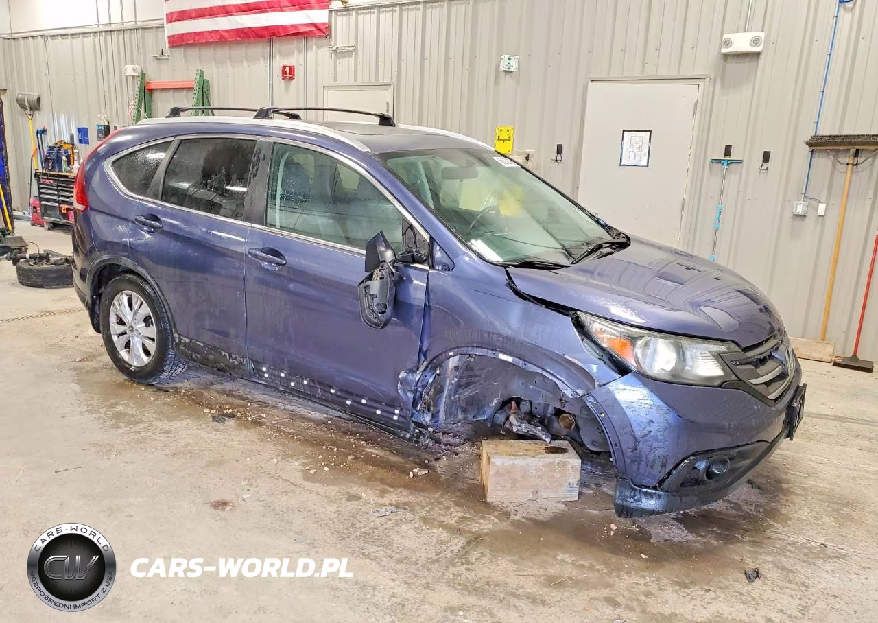 2013 Honda Cr-V Exl VIN:2HKRM4H75DH668082 - 4