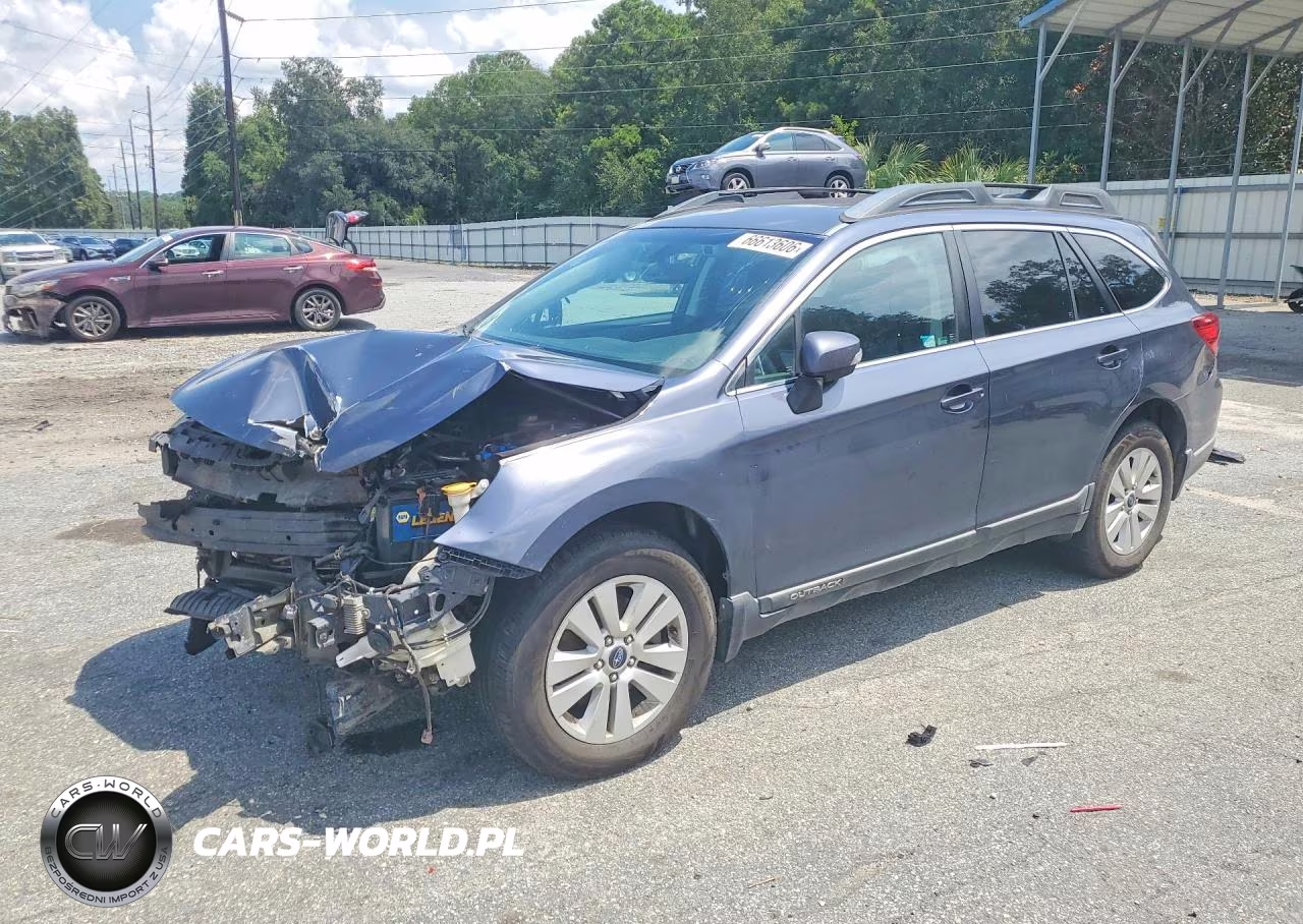 2017 Subaru Outback 2.5I Premium VIN:4S4BSAFC1H3248757 - 1