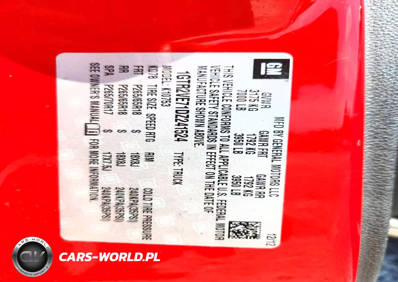 2013 GMC Sierra K1500 Sle VIN:1GTR2VE71DZ241524 - 12