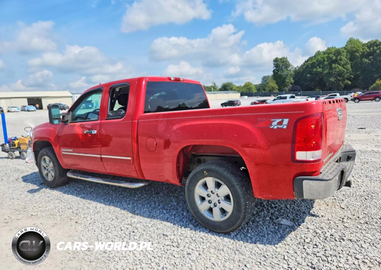2013 GMC Sierra K1500 Sle VIN:1GTR2VE71DZ241524 - 2