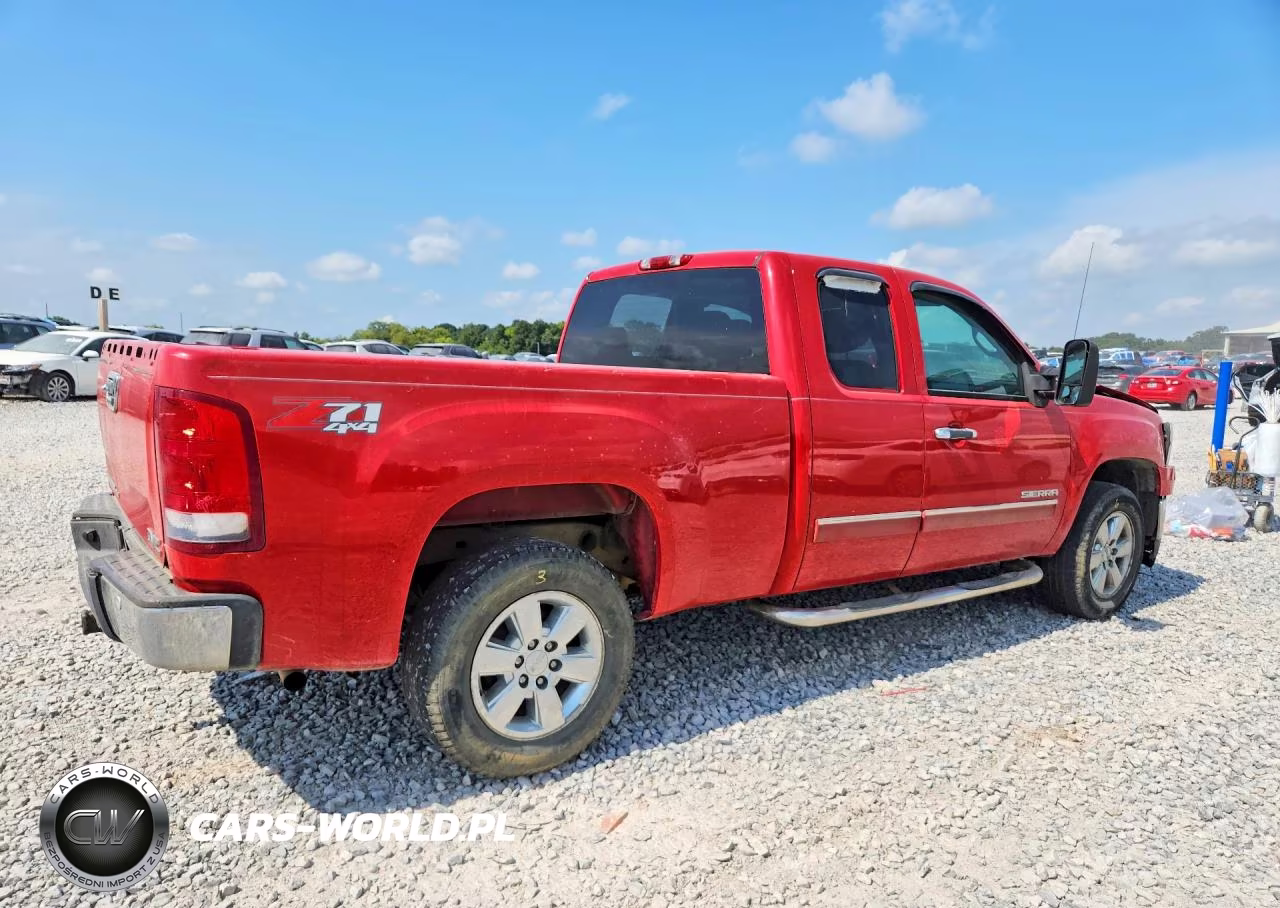 2013 GMC Sierra K1500 Sle VIN:1GTR2VE71DZ241524 - 3