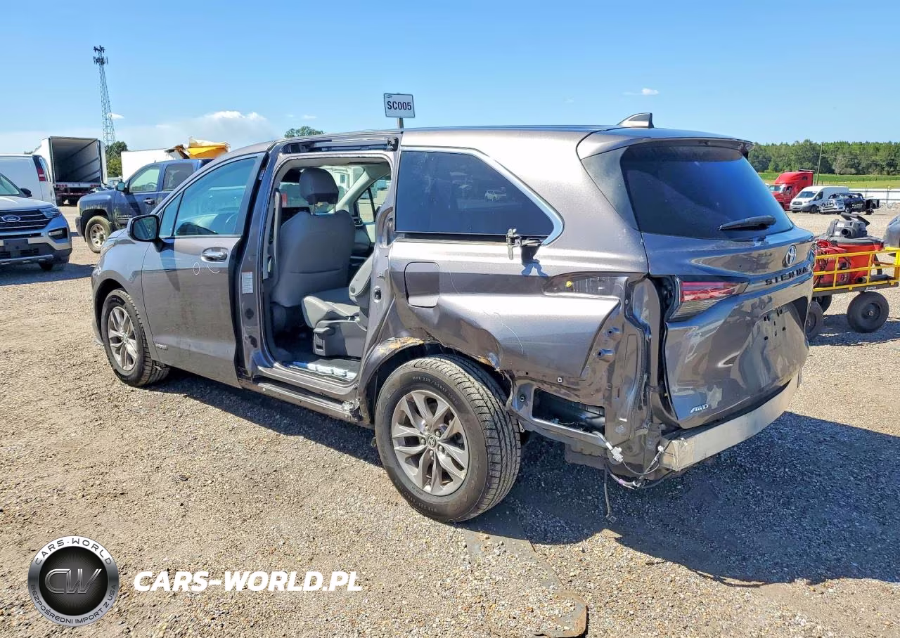 2021 Toyota Sienna Xle VIN:5TDYSKFC4MS007398 - 2