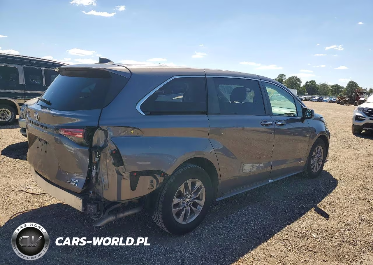 2021 Toyota Sienna Xle VIN:5TDYSKFC4MS007398 - 3