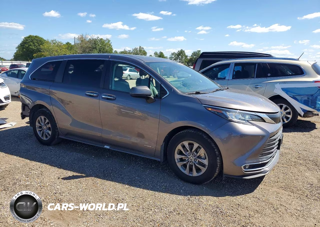 2021 Toyota Sienna Xle VIN:5TDYSKFC4MS007398 - 4