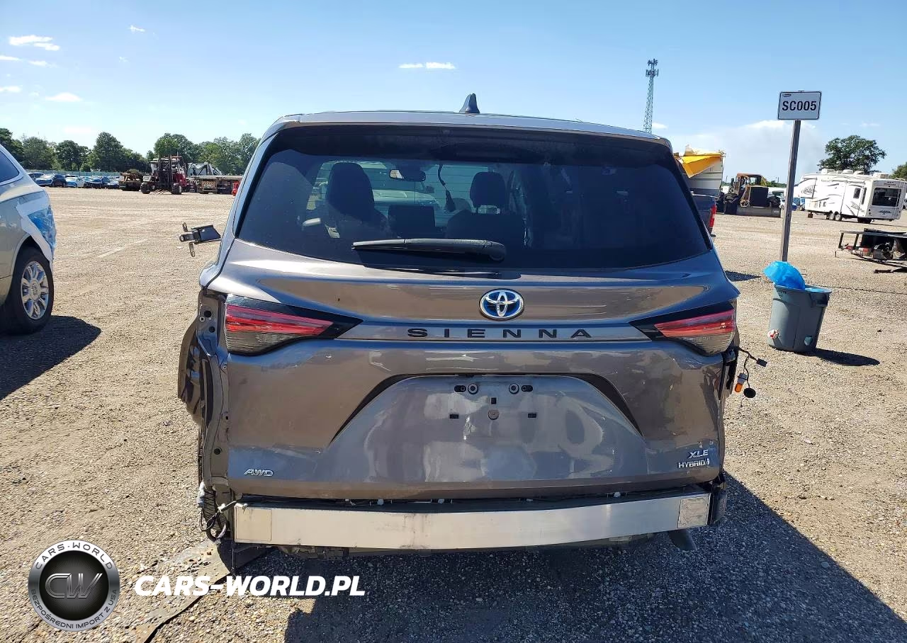 2021 Toyota Sienna Xle VIN:5TDYSKFC4MS007398 - 6